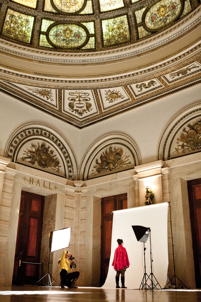 Photo-Shoot at Chicago Cultural Center 2013